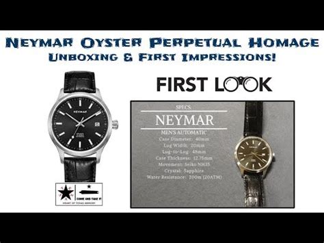 Rolex Oyster Perpetual Homage from Neymar 